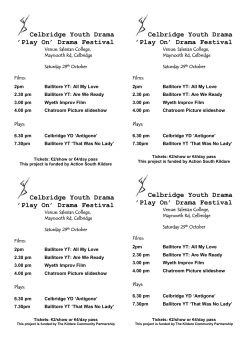 Celbridge Youth Drama