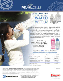 cells? - Fisher Scientific