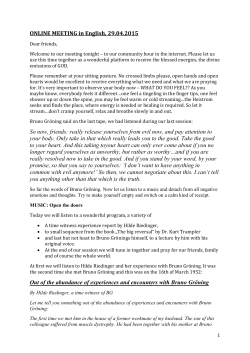 ONLINE MEETING 29.04.15 in English