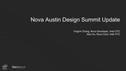 Nova Austin Summit Update