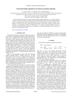 Frustrated double ionization in two