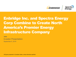 Presentation - Enbridge Inc.