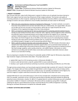 Environment and Natural Resources Trust Fund (ENRTF) 2016 Main