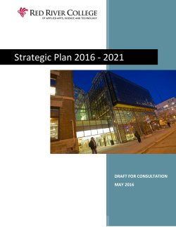 Strategic Plan 2016 - 2021 - RRC blogs