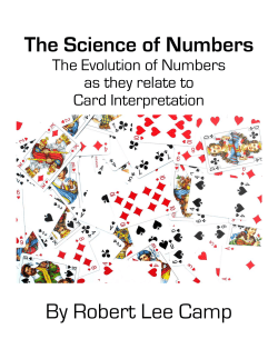 The Science of Numbers By Robert Lee Camp