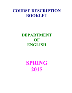 Exams, Papers - Fredonia.edu