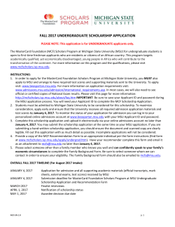 MCF Scholarship Application (x)