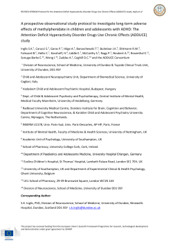 A prospective observational study protocol to investigate long