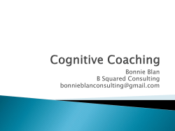 Cognitive Coaching