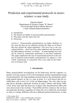 a case study - Universit&agrave; degli Studi di Trieste