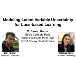 Modeling Latent Variable Uncertainty for Loss