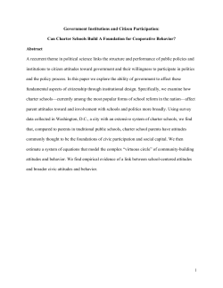 Interactions between citizen/consumers and producers after citizens