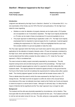 Stanford - Forte Family Lawyers