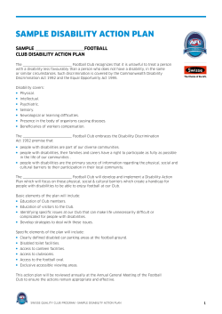 sample disability action plan