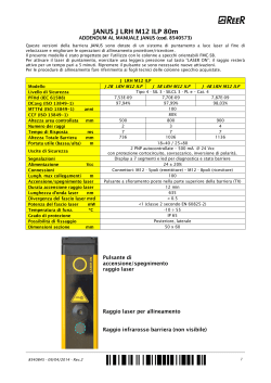 Queste versioni della barriera JANUS sono dotate di un sistema di