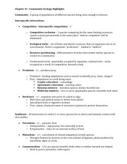 Chapter 41 Notes