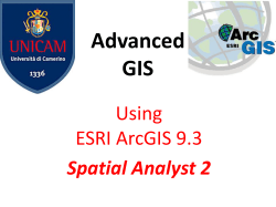 Geographic Information Systems