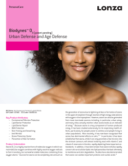 Biodynes&trade; 0 Urban Defense and Age Defense