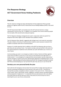 Fire Response Strategy