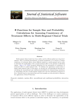 R Functions for Sample Size and Probability Calculations for