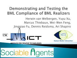 Demonstrating and Testing the BML Compliance of BML Realizers