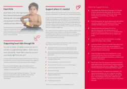 Heart Kids Supporting heart kids through life