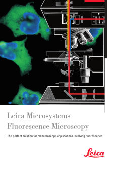 Leica Microsystems Fluorescence Microscopy