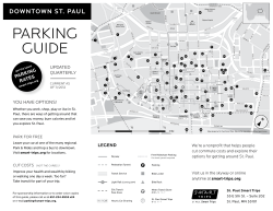 Downtown St. Paul parking guide