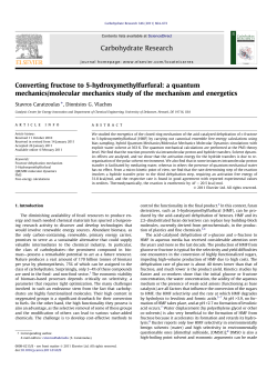 Converting fructose to 5-hydroxymethylfurfural