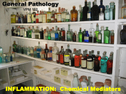 chemical mediators of inflammation
