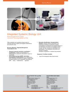 Integrated Systemic Biology Unit
