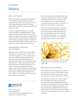 Malaria - Broad Institute