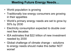 Lesson 16 Radical Technologies