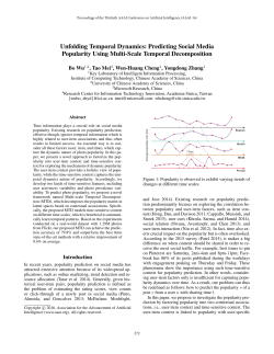 Unfolding Temporal Dynamics: Predicting Social Media Popularity