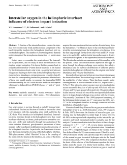 Interstellar oxygen in the heliospheric interface: influence of electron