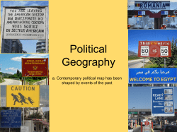 Political Geography