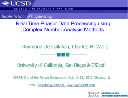 Real Time Phasor Data Processing using Complex Number