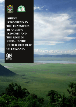Forest ecosystems in the transition to a green