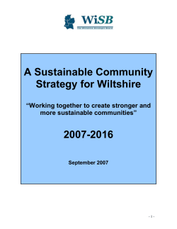 Community Strategy May 31st `07
