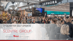 1st QUARTER 2017 UPDATE