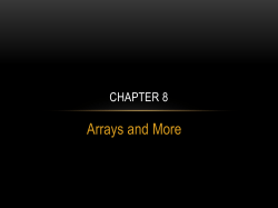 Chapter 8 - UHCL MIS