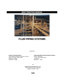 fluid piping systems
