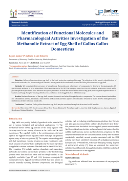 Identification of Functional Molecules and Pharmacological Activities