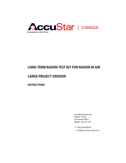 long term radon test kit for radon in air large