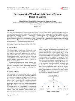 Development of Wireless Light Control System Based on Zigbee