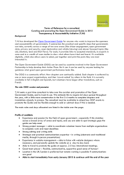 here - Transparency and Accountability Initiative