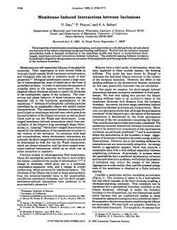 Membrane-Induced Interactions between Inclusions