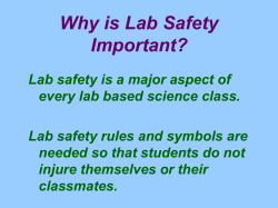 Lab Safety Equipment