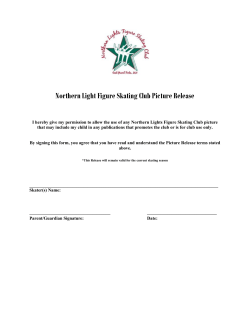 Northern Light Figure Skating Club Picture Release