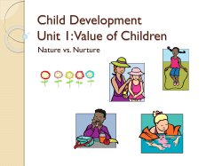 Nature vs Nurture